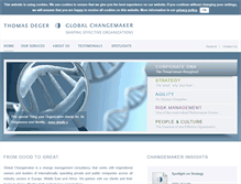 Tablet Screenshot of global-changemaker.com